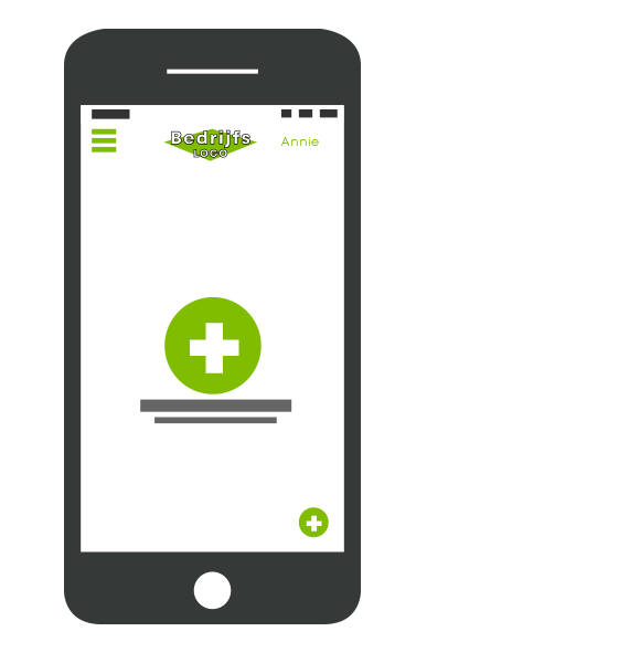 Klanten app + eigen webportaal